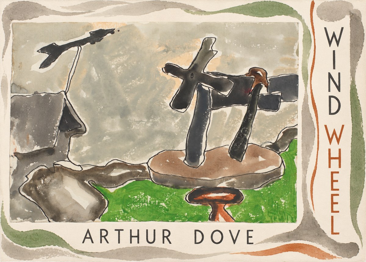 Arthur Dove Wind Wheel No5 - Poszter