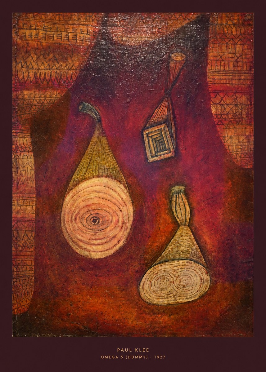 Paul Klee Omega 5 (Dummy) No5 - Poszter