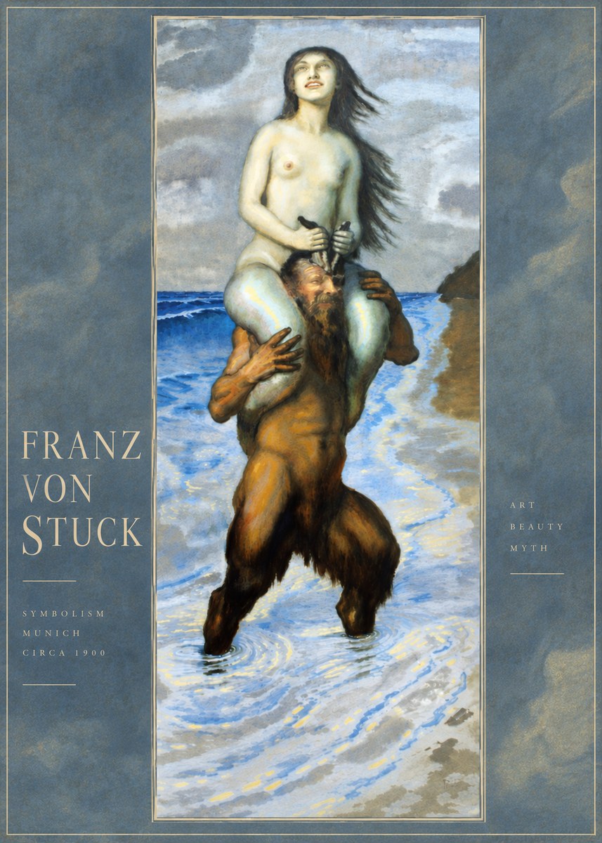 Franz von Stuck The Birth of Venus No6 - Poszter