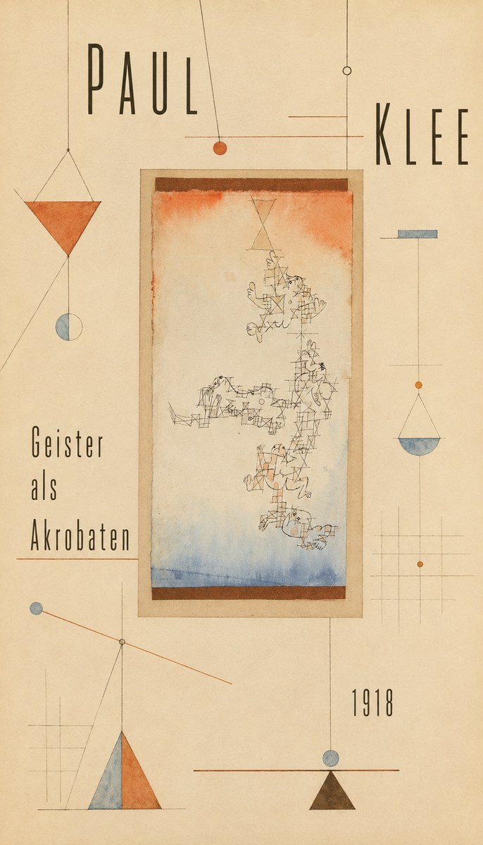 Paul Klee Geister Als Akrobaten No6 - Poszter
