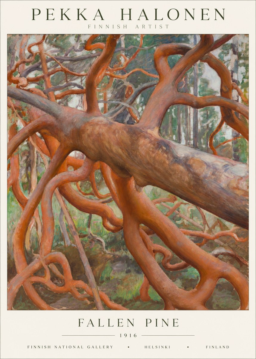 Pekka Halonen Fallen Pine No1 - Poszter