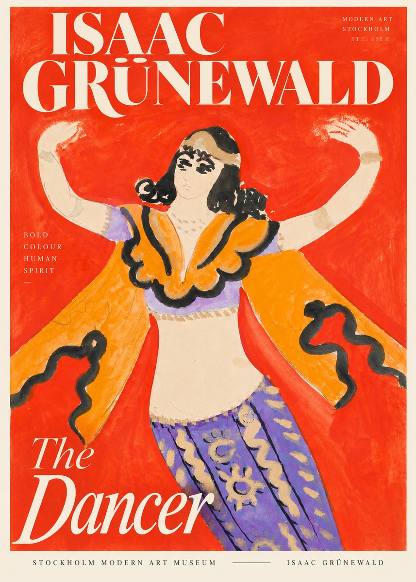 Isaac Grünewald The Dancer I No5 - Poszter