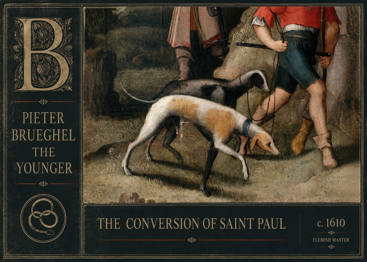 Pieter Bruegel The Conversion of Saint Paul II No5 - Poszter