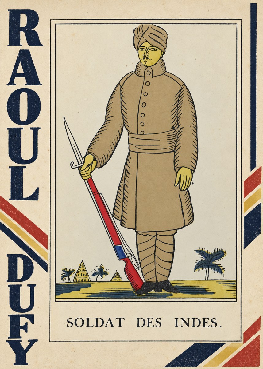Raoul Dufy Soldat Des Indes. No4 - Poszter