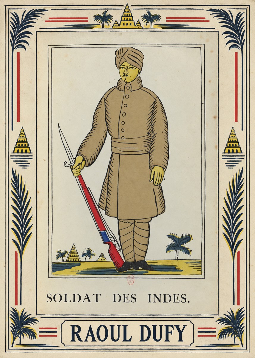 Raoul Dufy Soldat Des Indes. No5 - Poszter