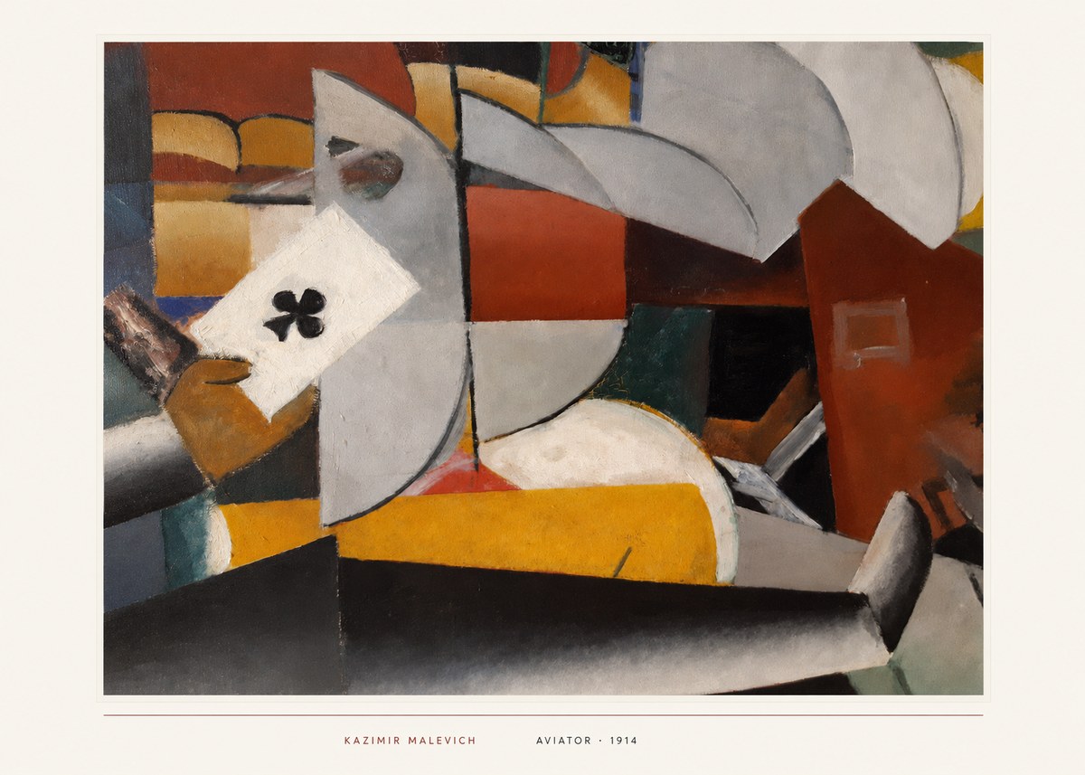 Kazimir Malevich Aviator No6 - Poszter