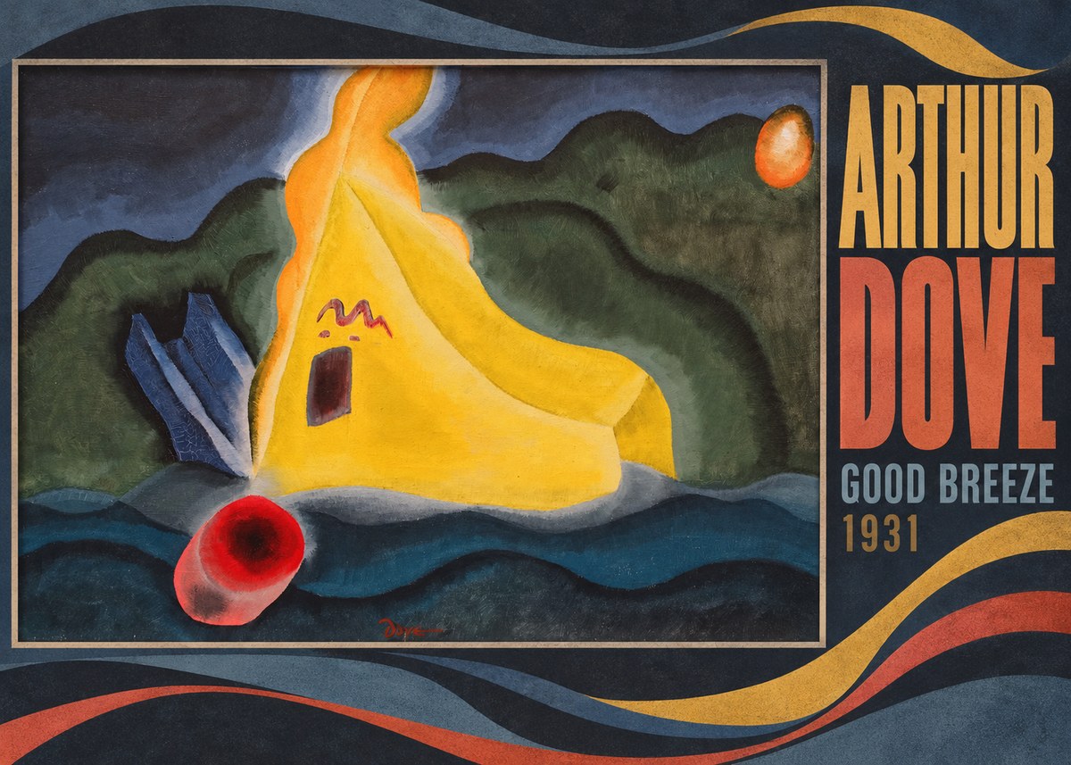 Arthur Dove Good Breeze No5 - Poszter