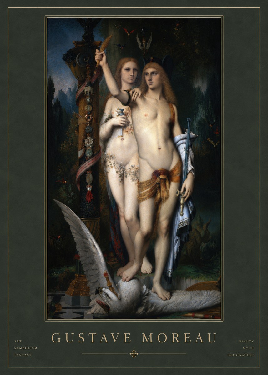 Gustave Moreau The Chimeras No3 - Poszter