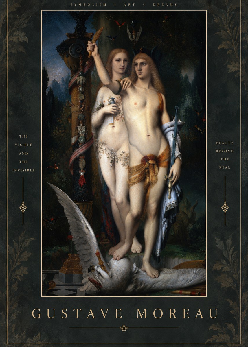 Gustave Moreau The Chimeras No4 - Poszter