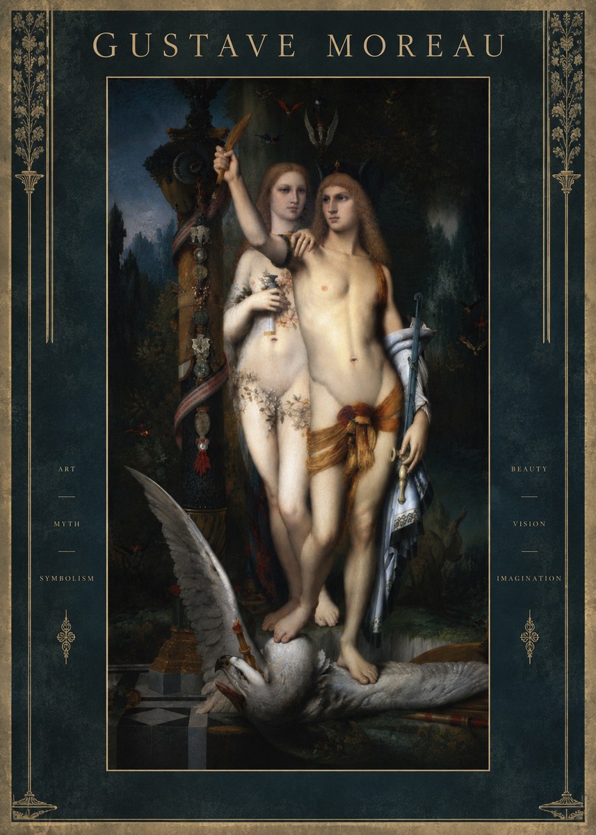 Gustave Moreau The Chimeras No5 - Poszter