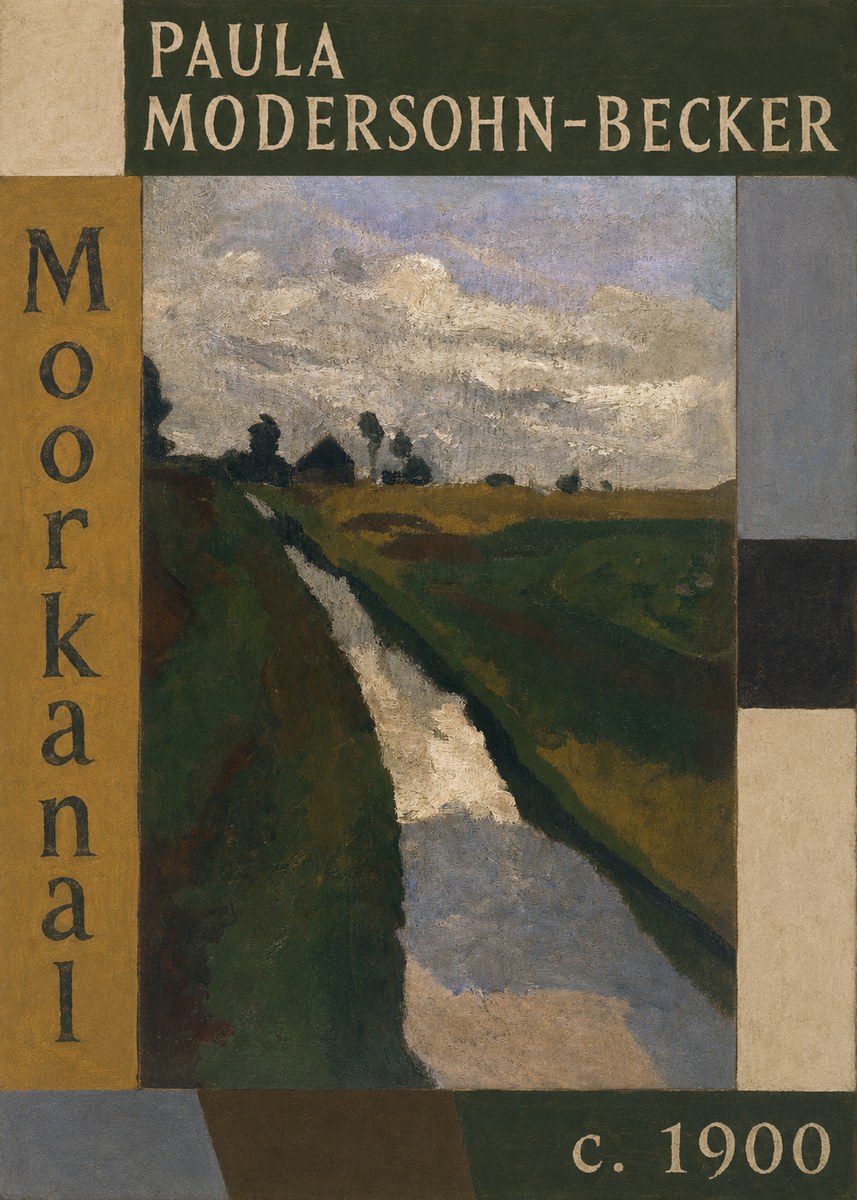 Paula Modersohn-Becker Moorkanal No6 - Poszter