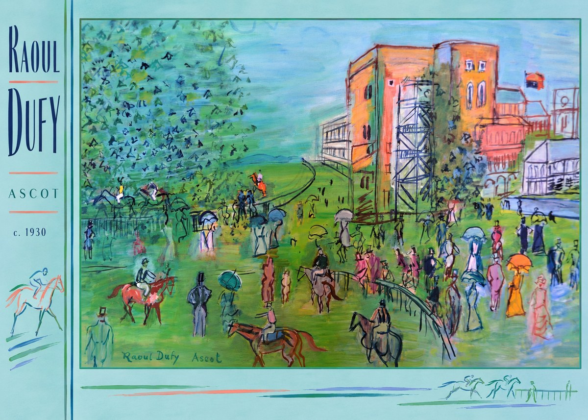 Raoul Dufy Ascot C. 1930 II No2 - Poszter