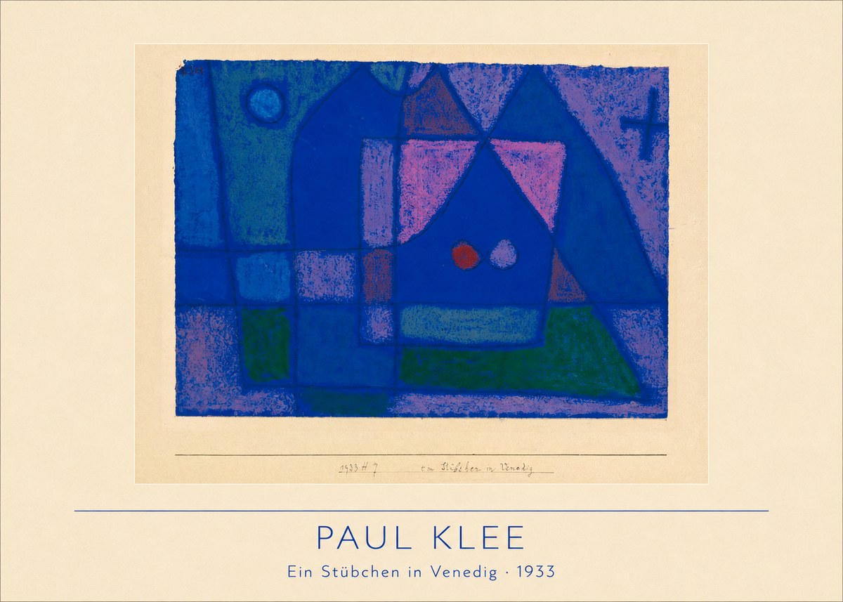 Paul Klee Ein Stübchen in Venedig No2 - Poszter