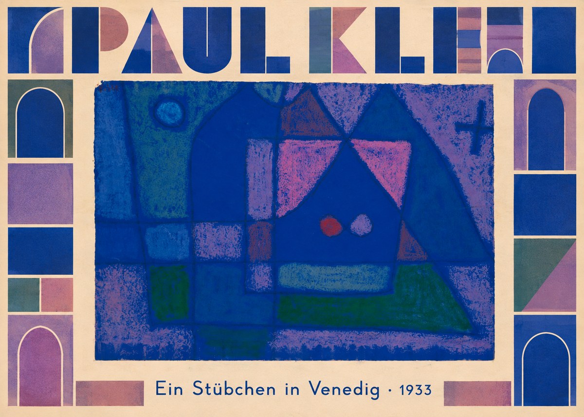 Paul Klee Ein Stübchen in Venedig No5 - Poszter