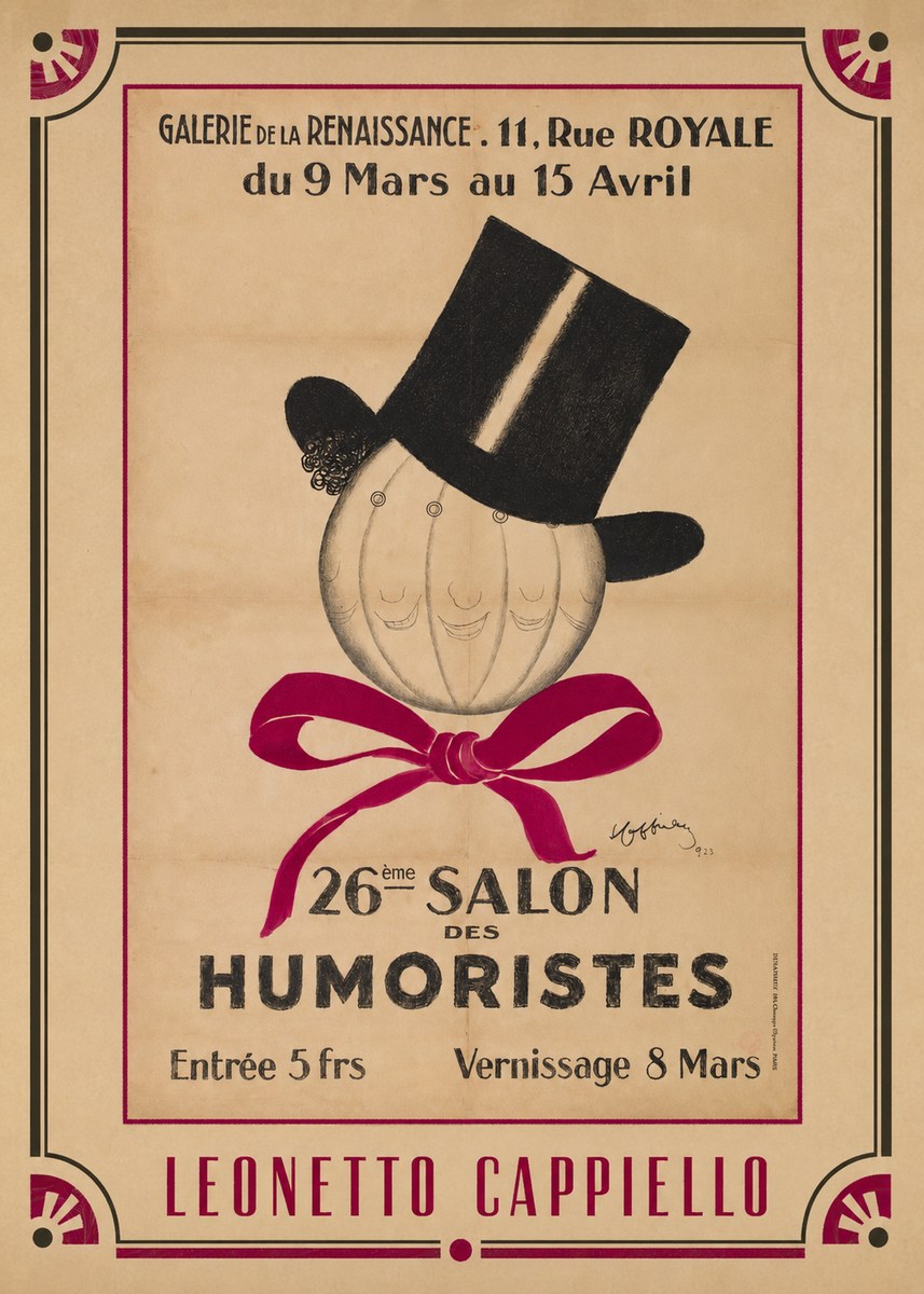 Leonetto Cappiello 26Ème Salon Des Humoristes No1 - Poszter