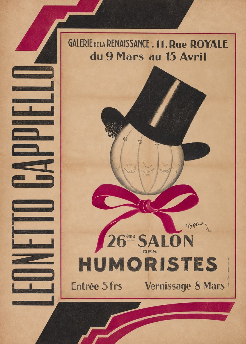 Leonetto Cappiello 26Ème Salon Des Humoristes No2 - Poszter