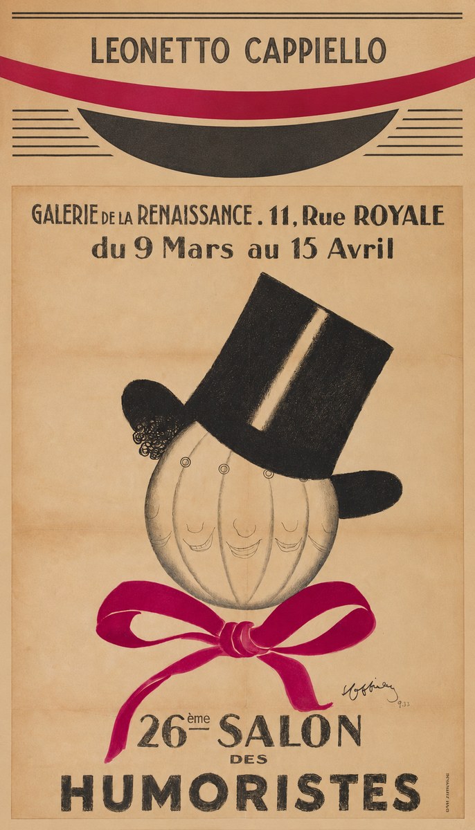 Leonetto Cappiello 26Ème Salon Des Humoristes No6 - Poszter