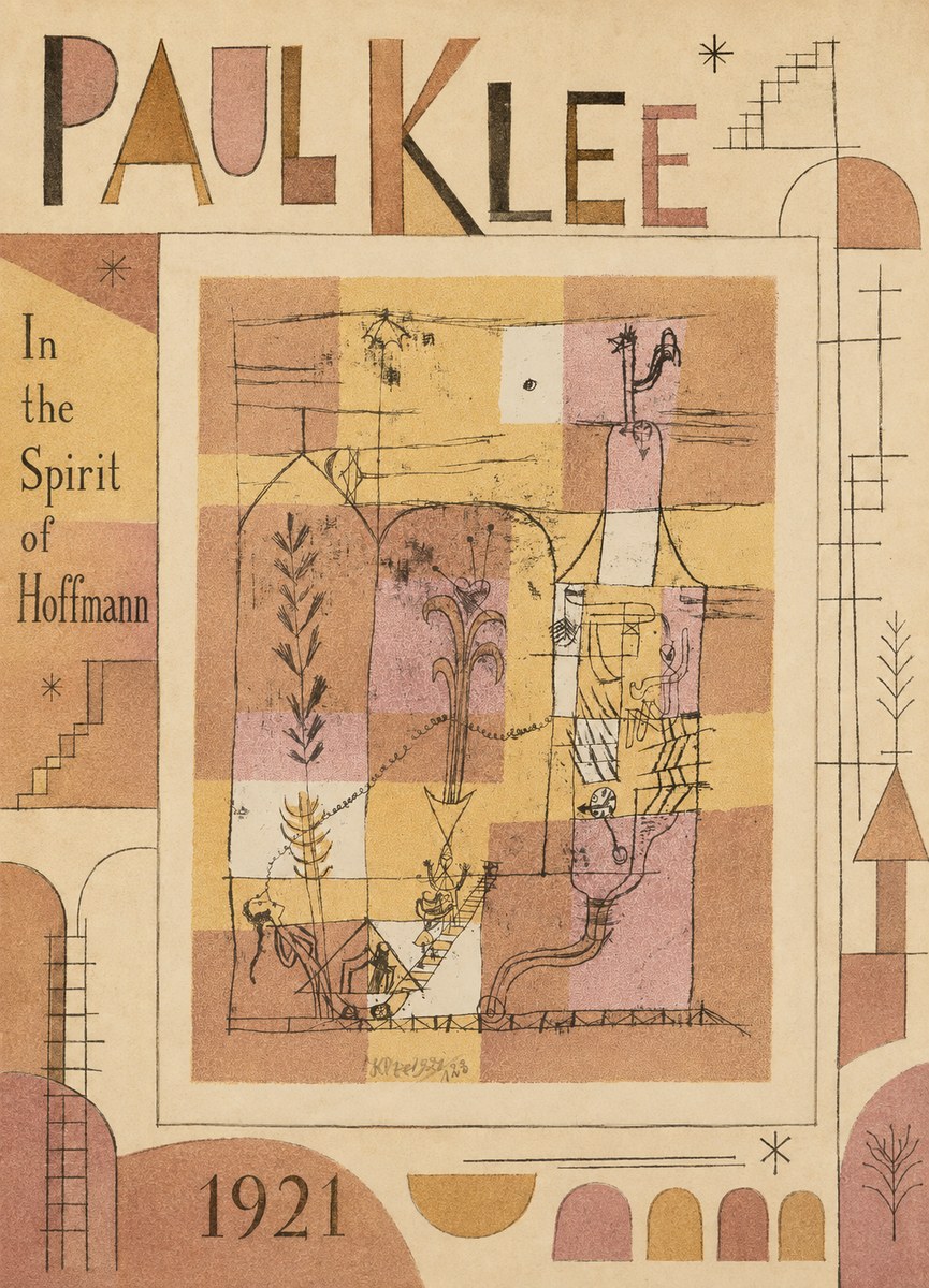 Paul Klee In the Spirit of Hoffmann No6 - Poszter