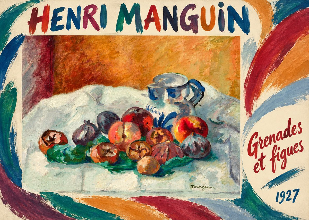 Henri Manguin Grenades Et Figues No4 - Poszter