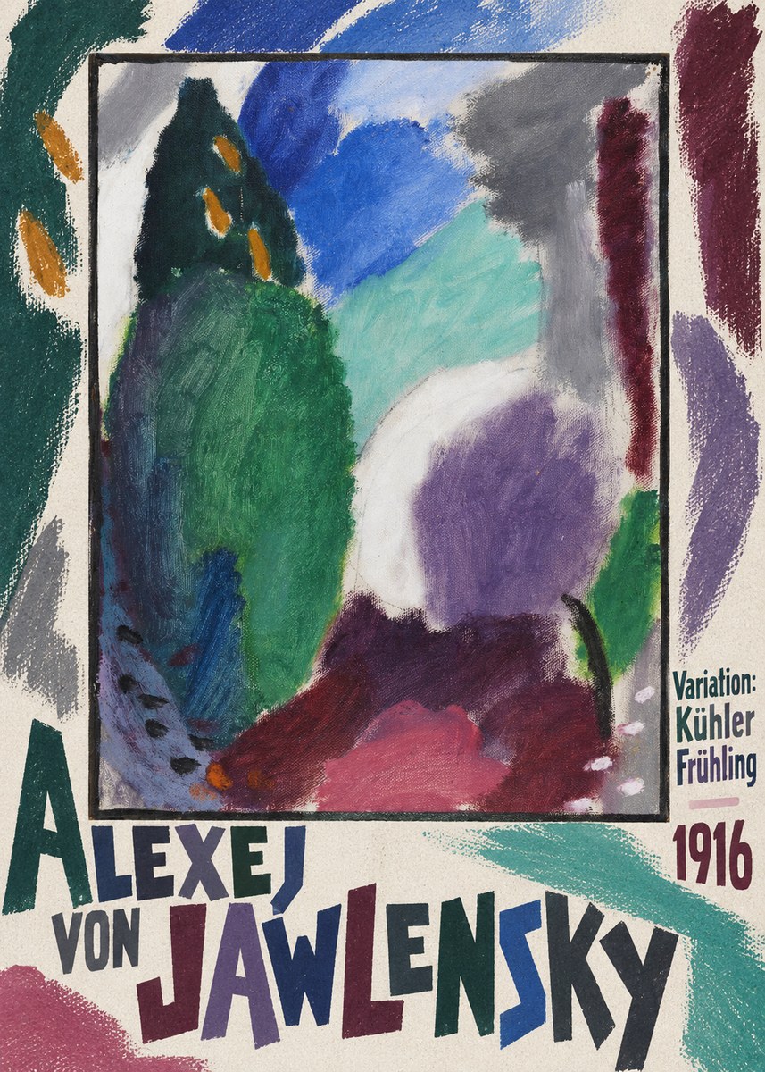 Alexej von Jawlensky Variation: Kühler Frühling No6 - Poszter