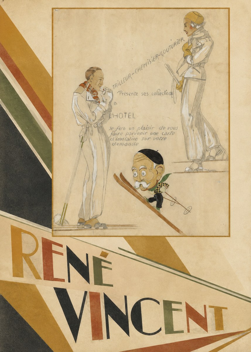 René Vincent Ttailleur-chemisier-couturier No5 - Poszter