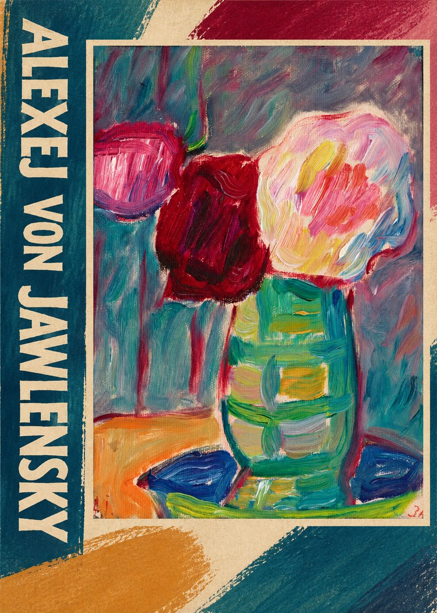 Alexej von Jawlensky Still Life with Flowers No2 - Poszter