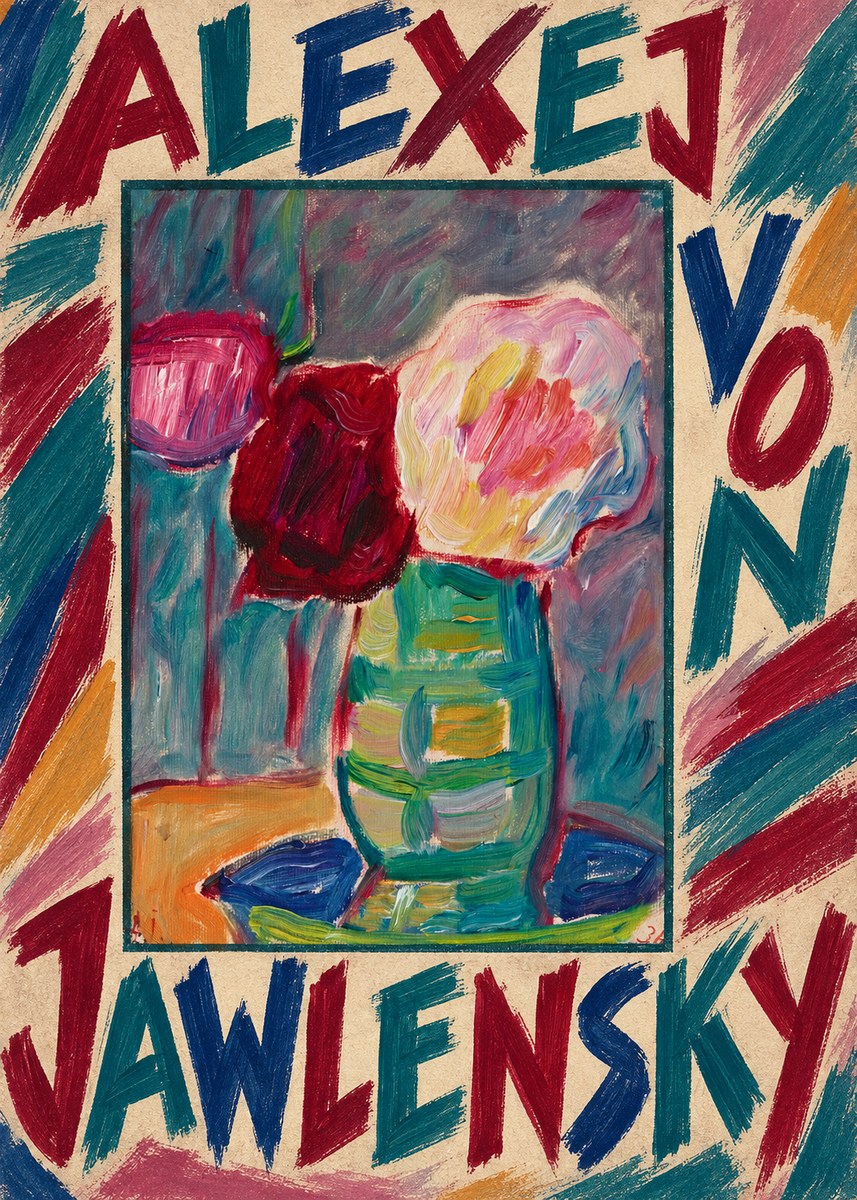 Alexej von Jawlensky Still Life with Flowers No6 - Poszter