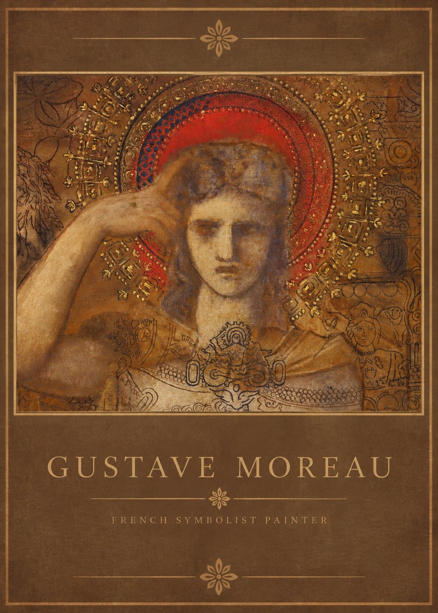 Gustave Moreau L'apparition II No2 - Poszter
