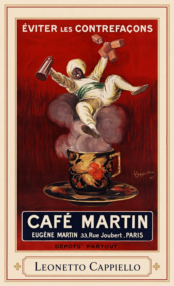 Leonetto Cappiello Café Martin No1 - Poszter