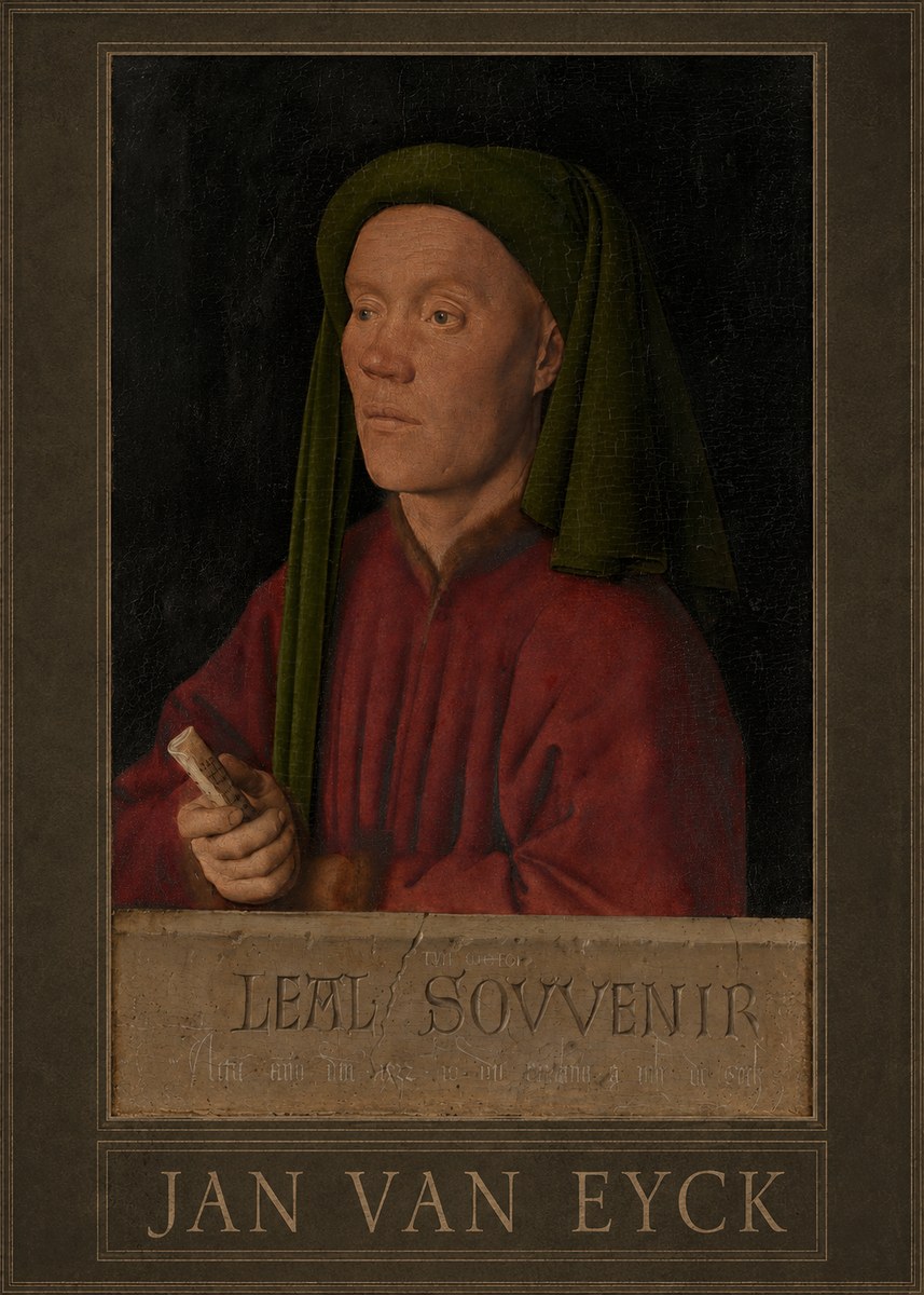 Jan van Eyck Léal Souvenir No1 - Poszter