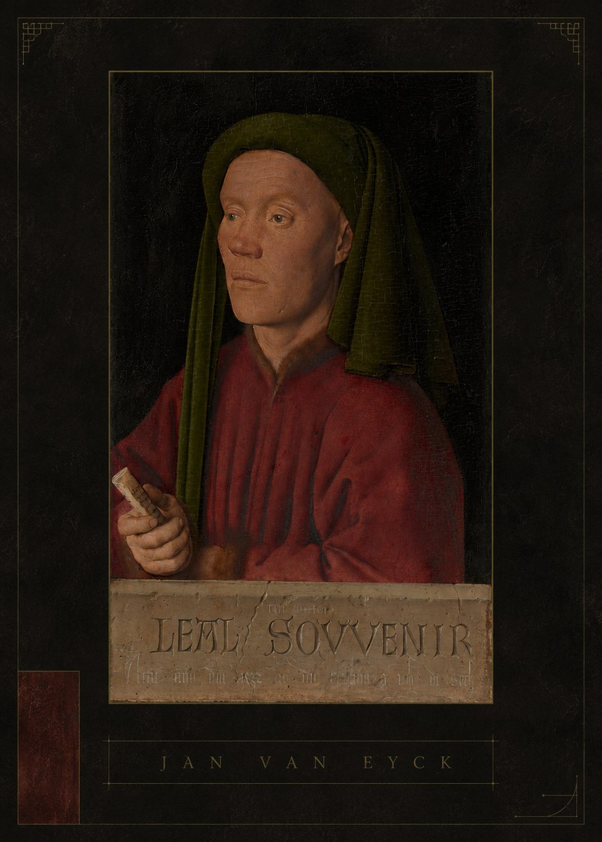 Jan van Eyck Léal Souvenir No4 - Poszter