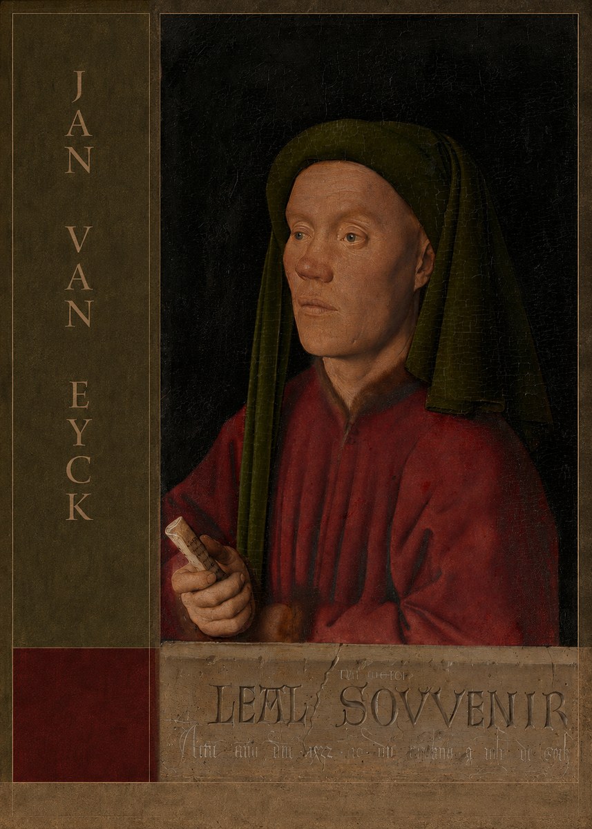 Jan van Eyck Léal Souvenir No6 - Poszter