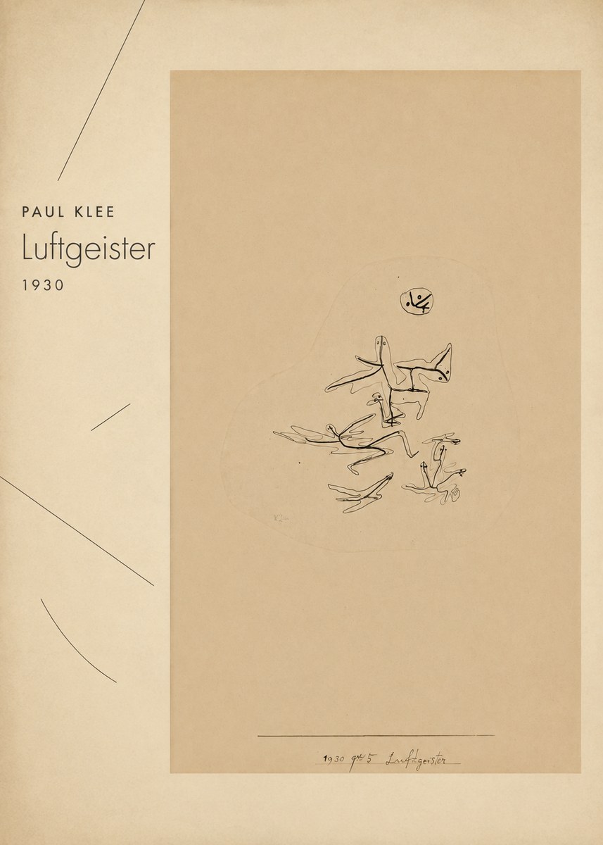 Paul Klee Luftgeister No2 - Poszter