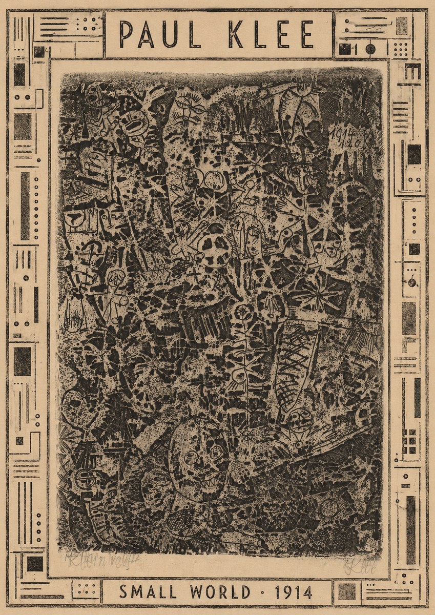 Paul Klee Small World No3 - Poszter
