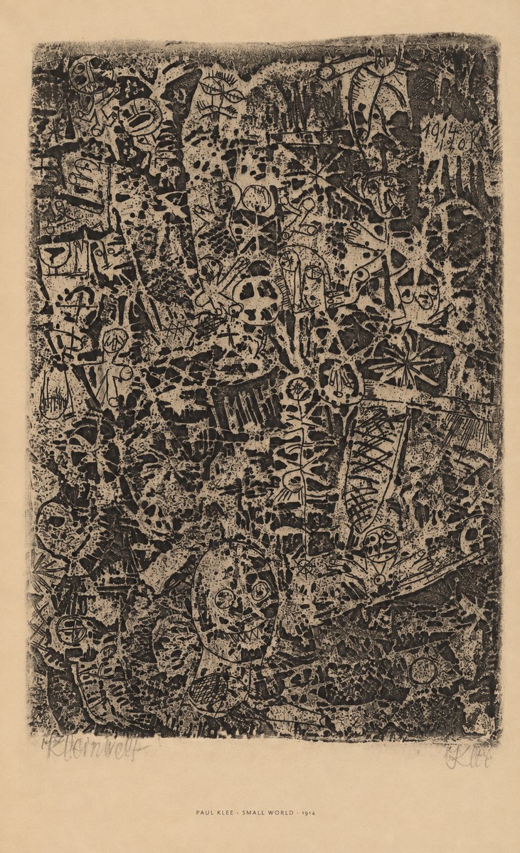 Paul Klee Small World No6 - Poszter