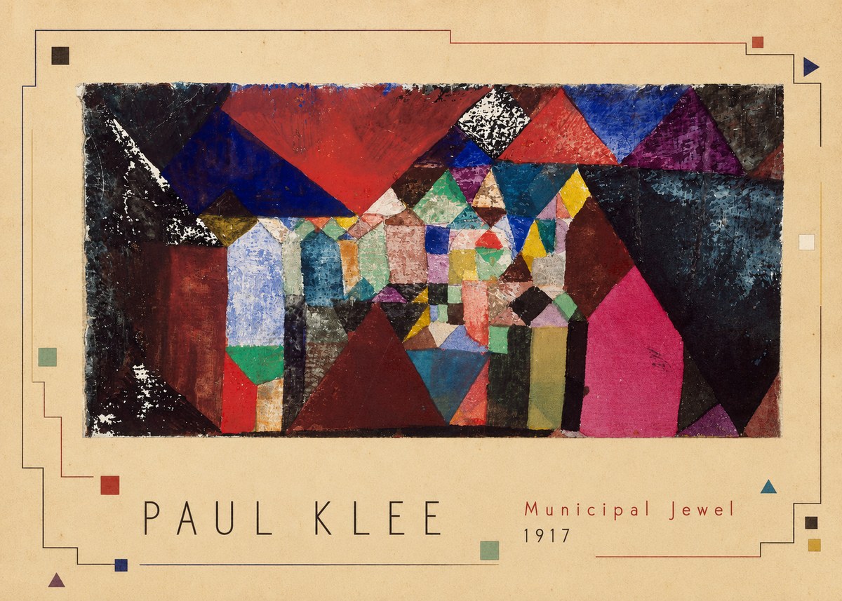 Paul Klee Municipal Jewel No2 - Poszter