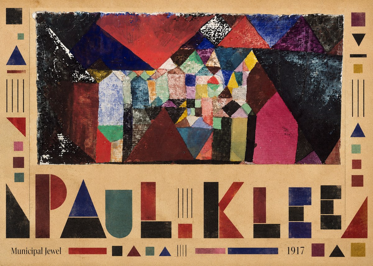 Paul Klee Municipal Jewel No5 - Poszter