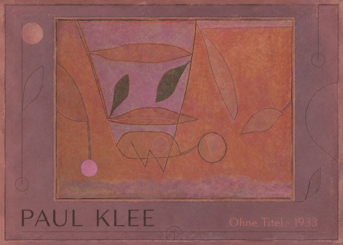 Paul Klee Ohne Titel II No1 - Poszter