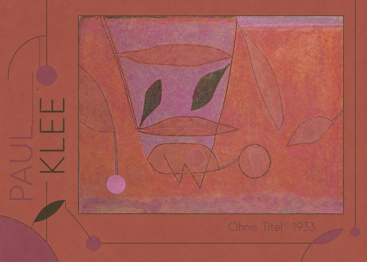 Paul Klee Ohne Titel II No2 - Poszter