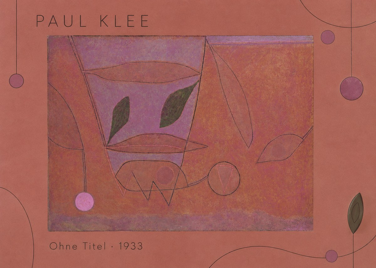 Paul Klee Ohne Titel II No4 - Poszter