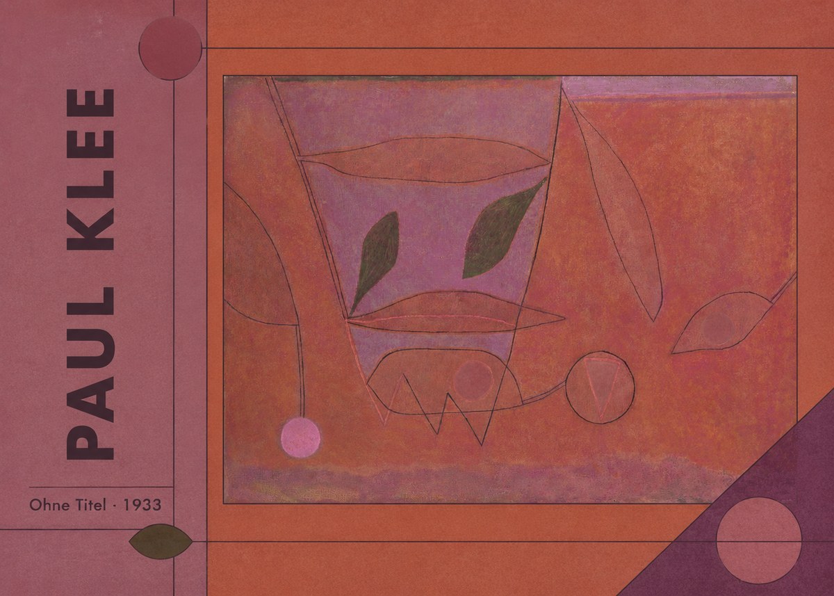 Paul Klee Ohne Titel II No5 - Poszter