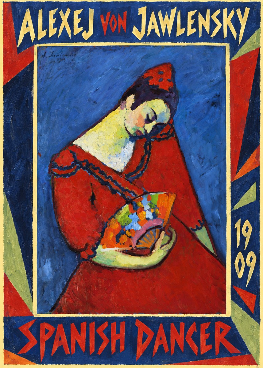 Alexej von Jawlensky Spanish Dancer No1 - Poszter