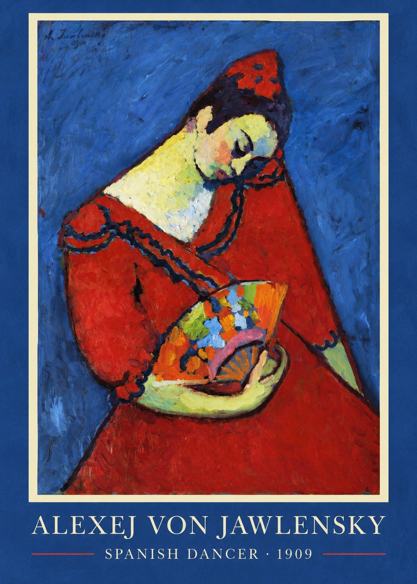 Alexej von Jawlensky Spanish Dancer No3 - Poszter