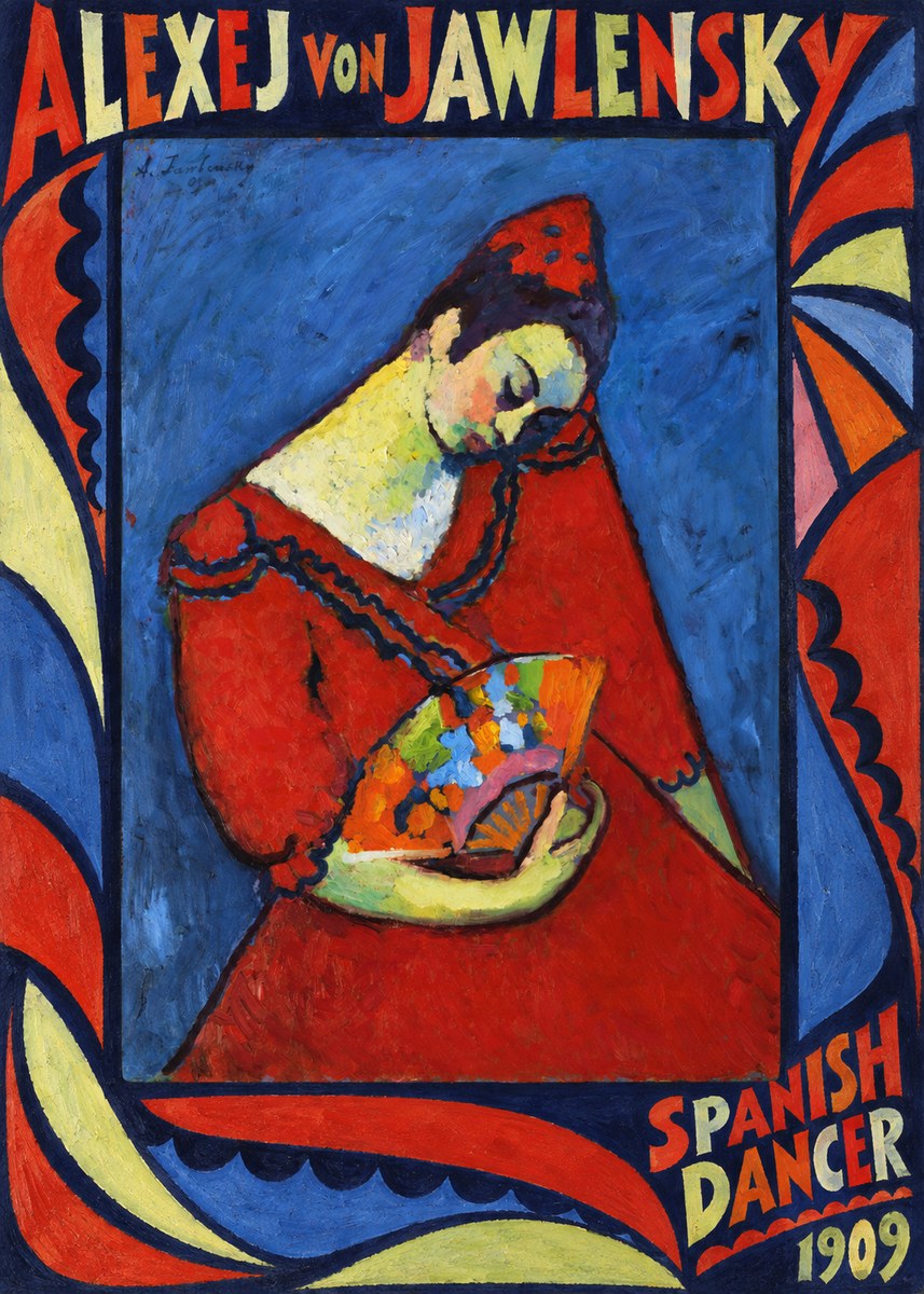 Alexej von Jawlensky Spanish Dancer No6 - Poszter