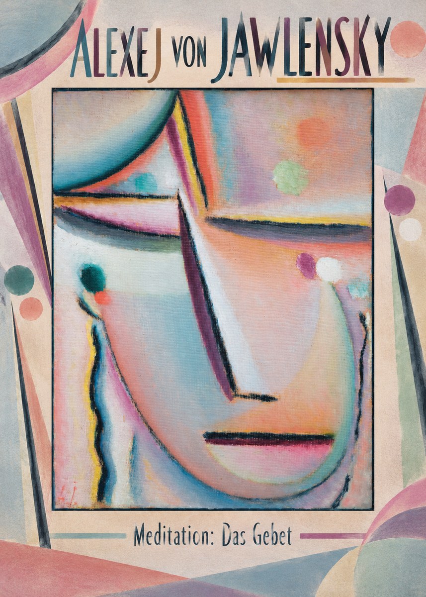 Alexej von Jawlensky Meditation: Das Gebet No5 - Poszter