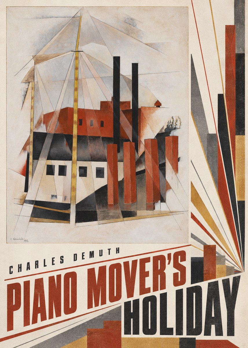 Charles Demuth Piano Mover's Holiday No5 - Poszter