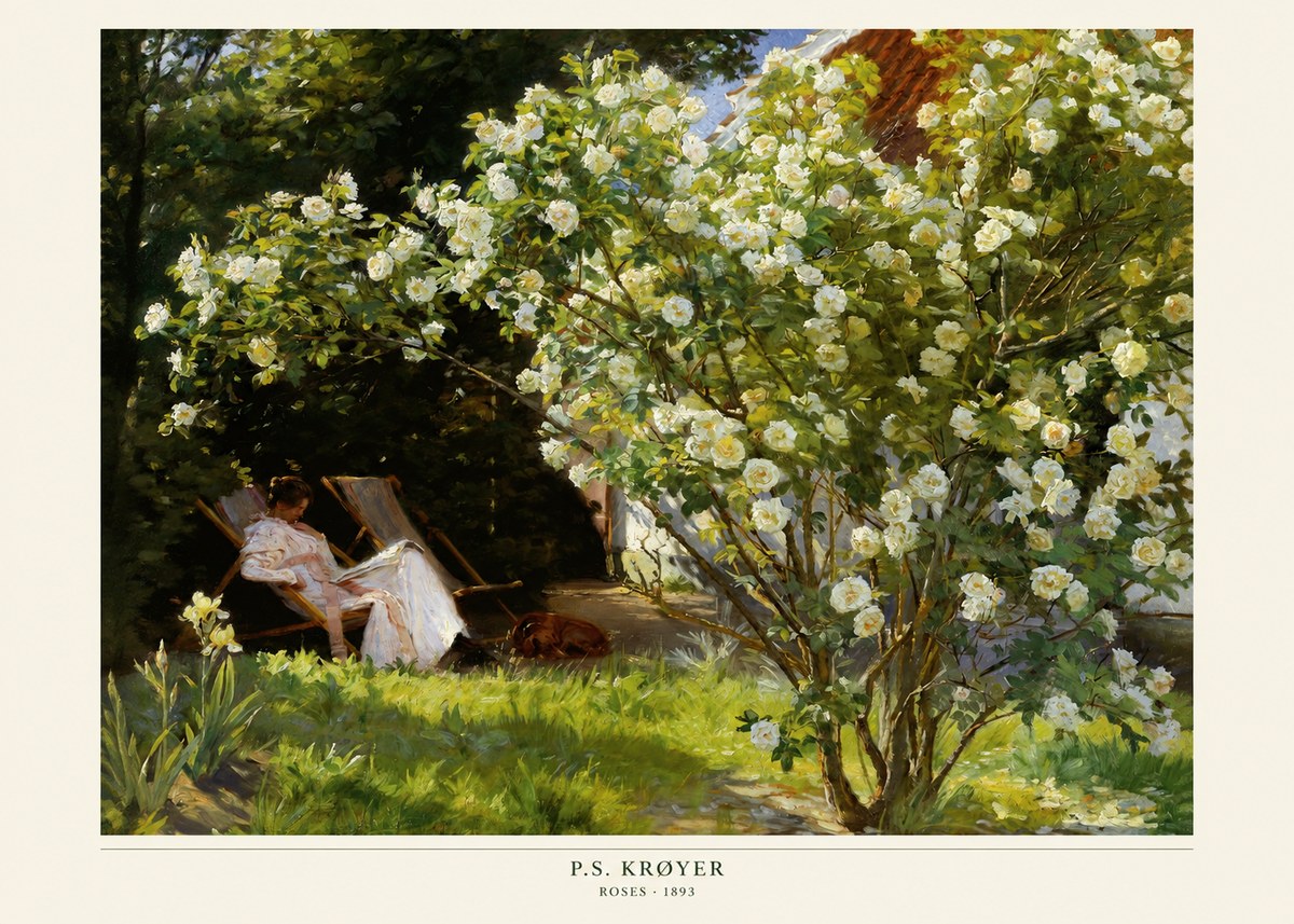 P.S. Krøyer Roses No6 - Poszter