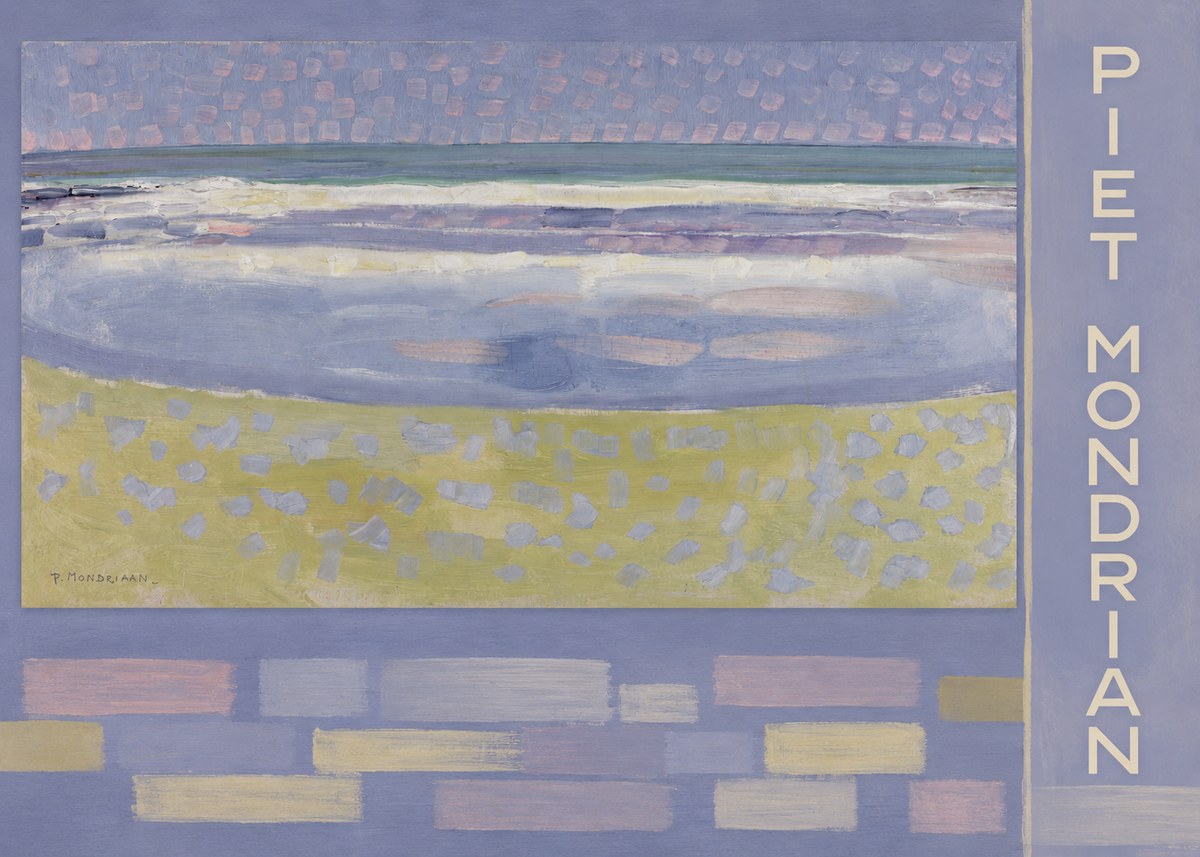 Piet Mondrian The Sea No4 - Poszter