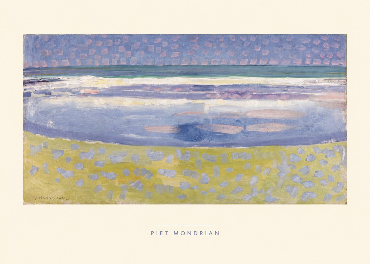 Piet Mondrian The Sea No6 - Poszter