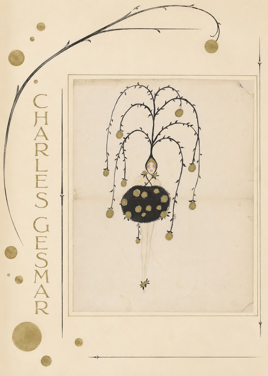 Charles Gesmar Figure with Hanging Orbs No3 - Poszter